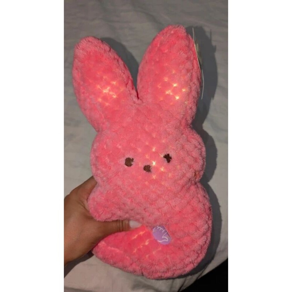 PEEPS 20 inch Pink Plush Bunny Easter Edition $45 Retail Price